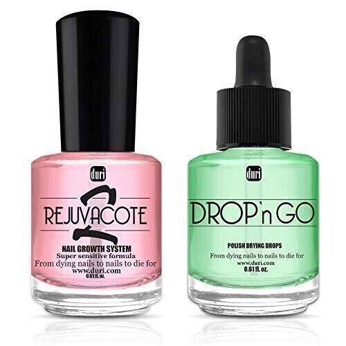 Duri - Rejuvacote 2 Nail Growth + Drop'n Go Nail Polish Drying Drops 0.45 floz