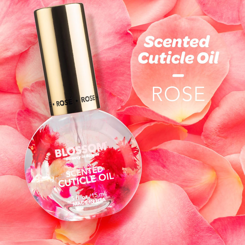 Blossom - Cuticle Oil - Rose 0.5 oz (2 Pack)