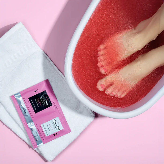 AvryBeauty - Jelly Spa Bath Pedicure Set - Rose (30 Pack)
