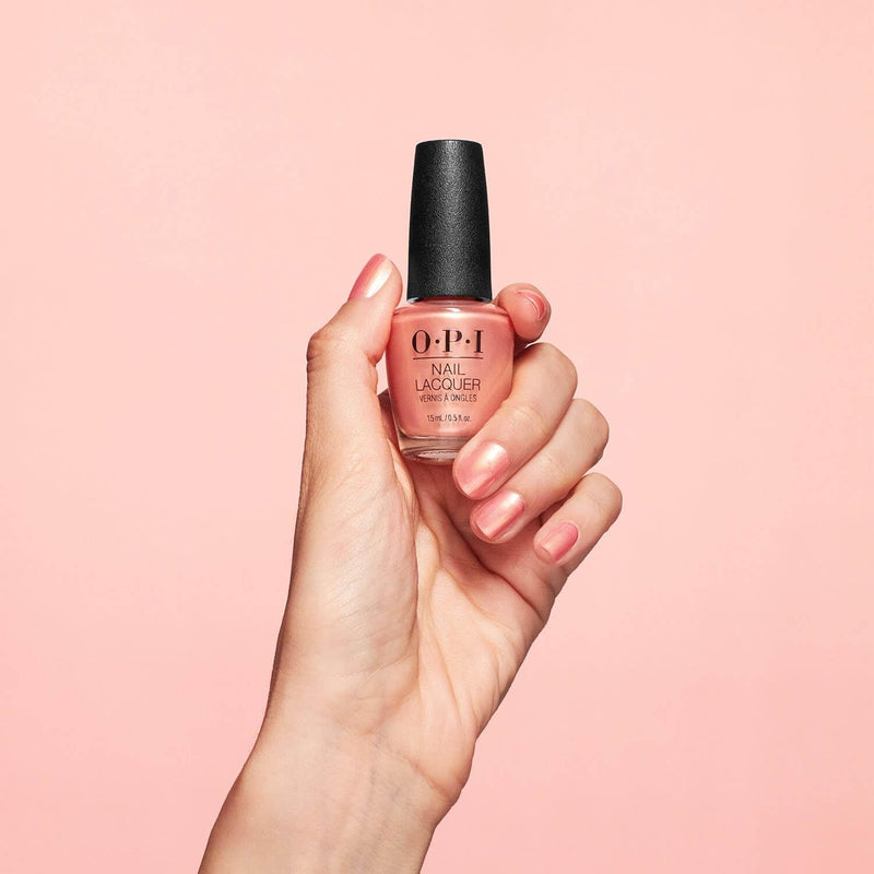 OPI Nail Lacquer - S008 Data Peach 0.5 oz
