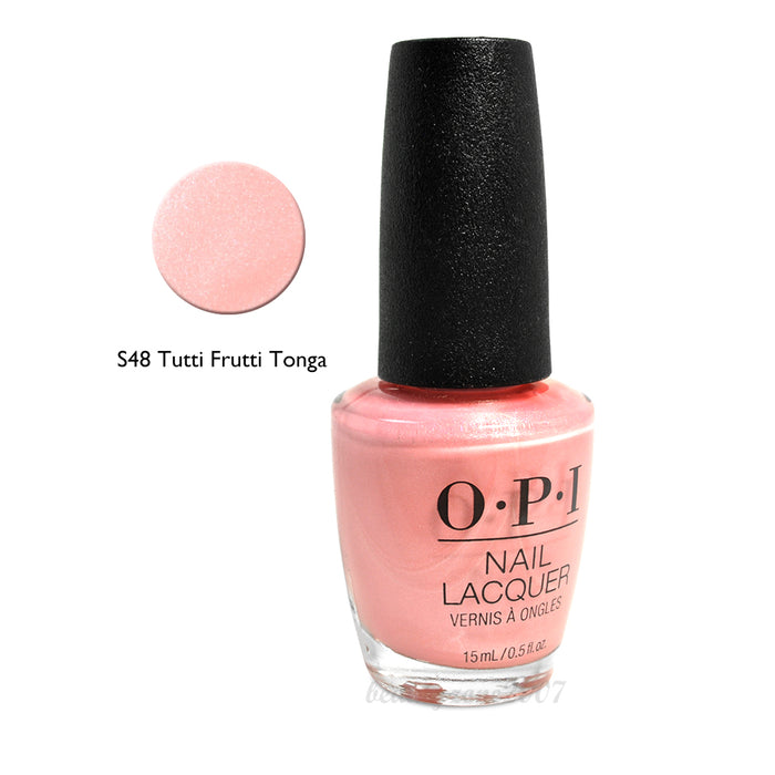 OPI Nail Lacquer S48 Tutti Frutti Tonga 0.5oz