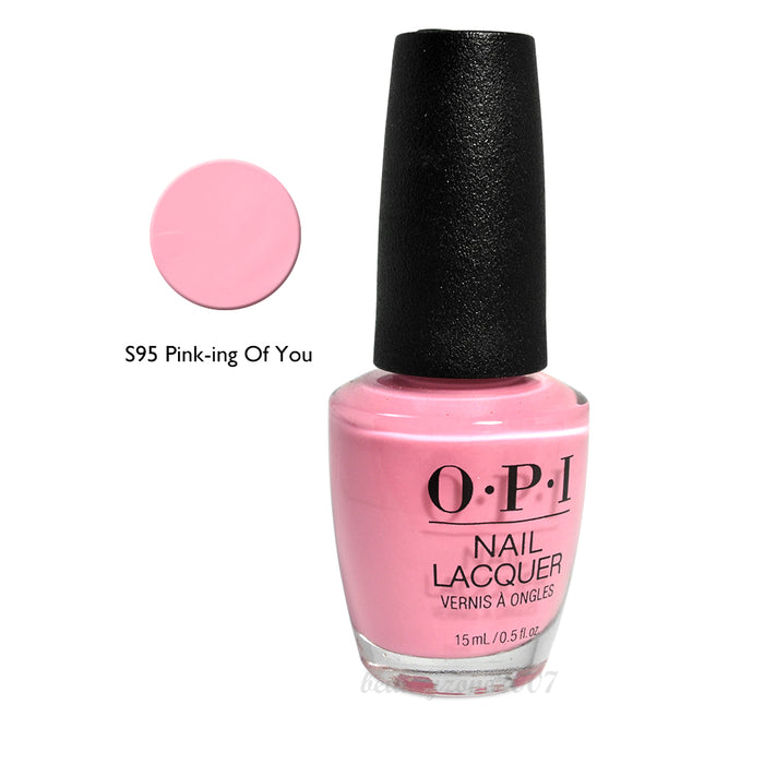 OPI Nail Lacquer S95 Pink-ing of You 0.5oz