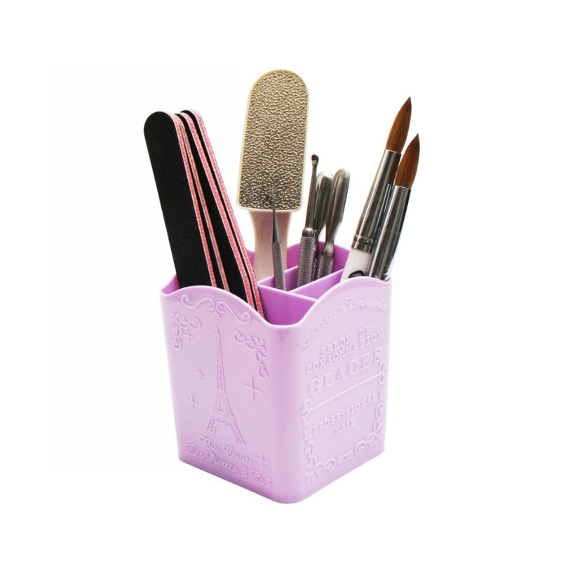 Salon 4-Slot Nail Tool Holder for Manicure Pedicure / Euro Design