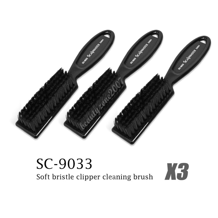 Scalpmaster - SC-9033 Clipper Cleaning Brush (3 Pack)