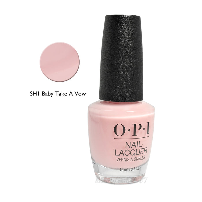 OPI Nail Lacquer SH1 Baby, Take a Vow 0.5oz