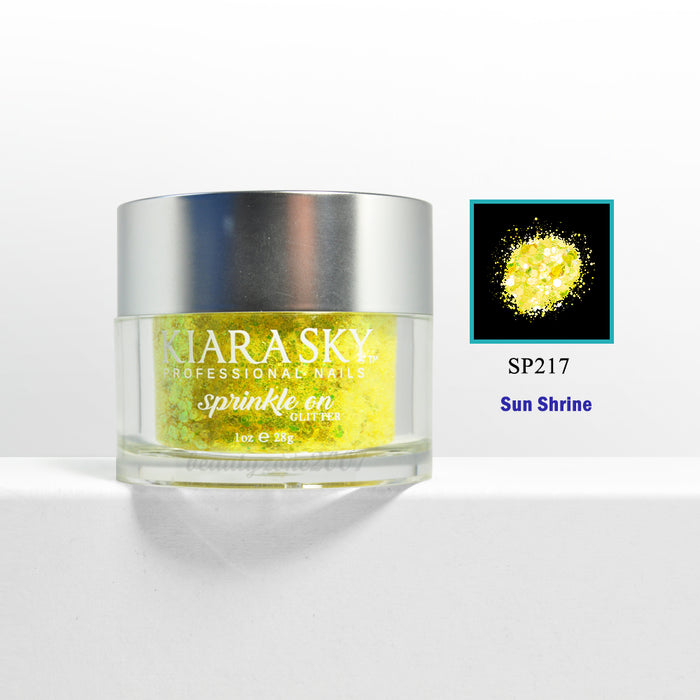 Kiara Sky Glitter Powder - SP217 Sun Shrine 1 oz