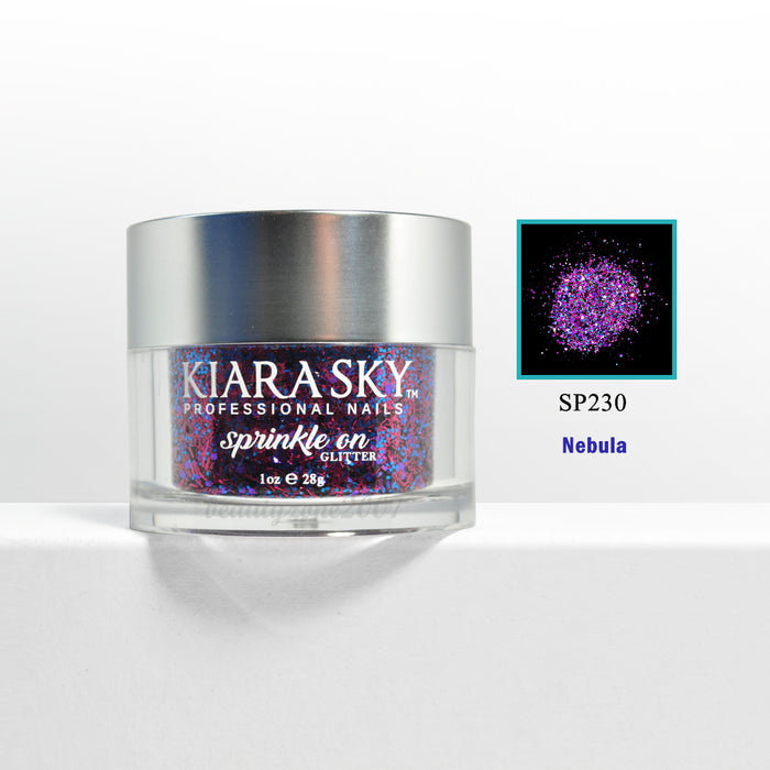 Kiara Sky Glitter Powder - SP230 Nebula 1 oz