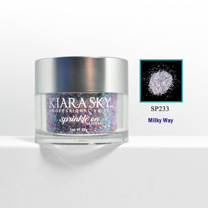 Polvos con purpurina Kiara Sky - SP233 Vía Láctea 28 g