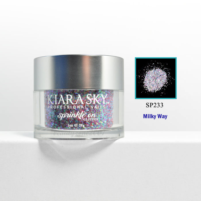Kiara Sky Glitter Powder - SP233 Milky Way 1 oz