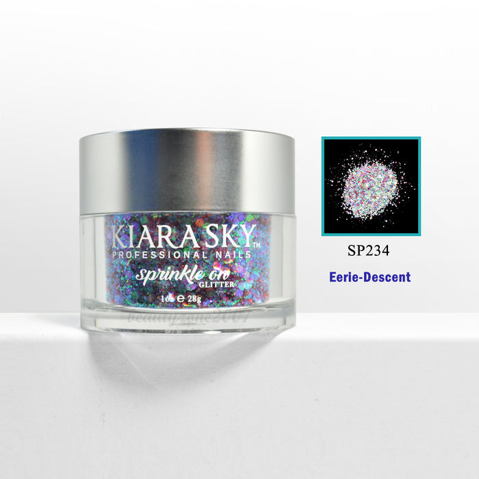 Kiara Sky Glitter Powder - SP234 Eerie-Descent 1 oz