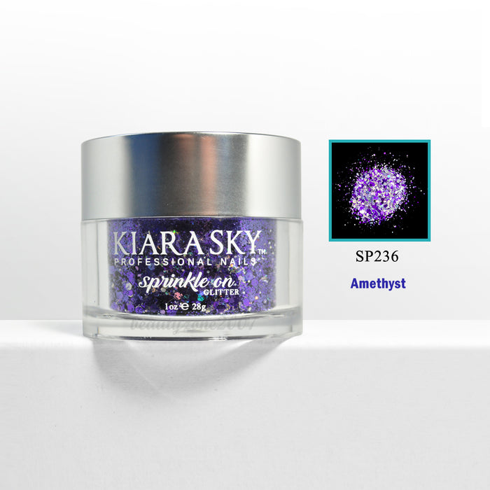 Kiara Sky Glitter Powder - SP236 Amethyst 1 oz