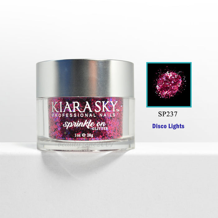 Kiara Sky Glitter Powder - SP237 Disco Lights 1 oz