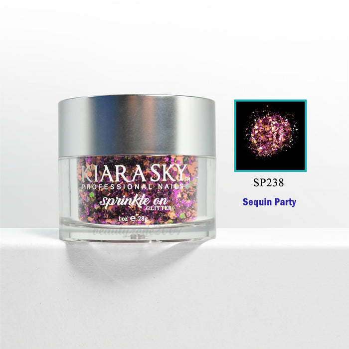 Kiara Sky Glitter Powder - SP238 Sequin Parey 1 oz
