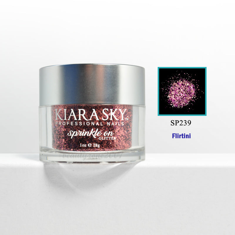 Polvos con purpurina Kiara Sky - SP239 Flirtini 28 g