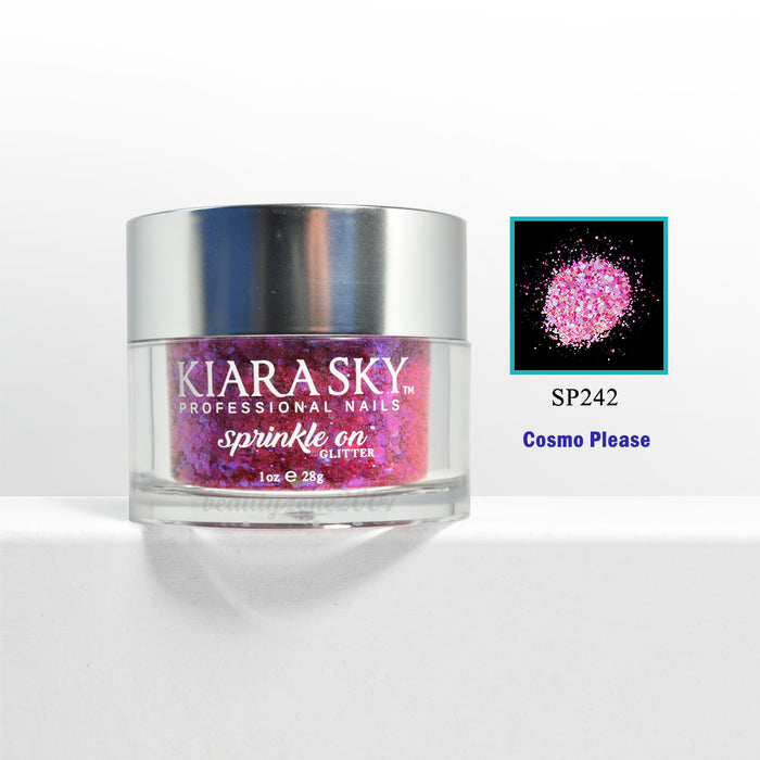 Kiara Sky Glitter Powder - SP242 Cosmo Please 1 oz