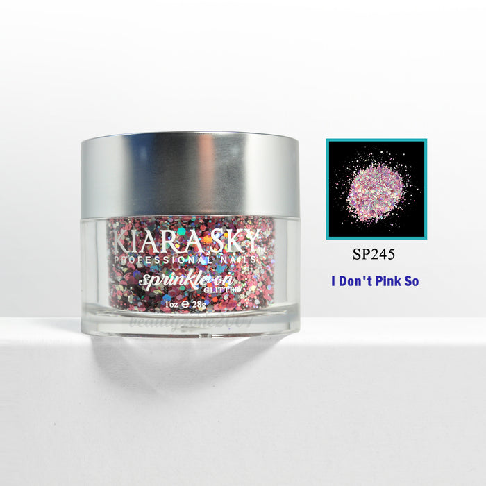 Kiara Sky Glitter Powder - SP245 I Don't Pink So 1 oz