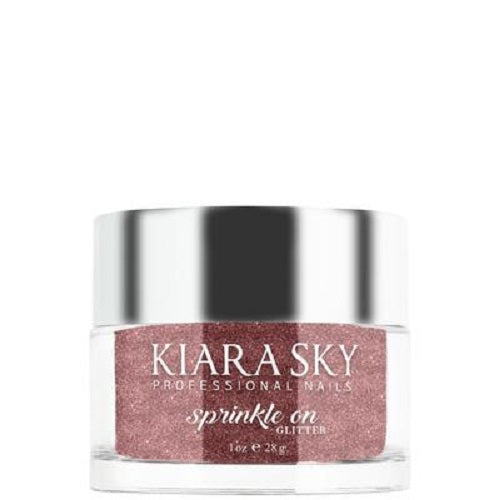 Kiara Sky Glitter Powder - SP253 Rose Gold Rush 1 oz