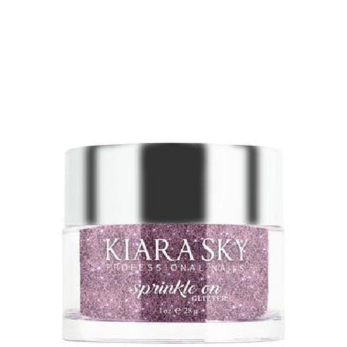Polvos con purpurina Kiara Sky - SP265 Galaxy Rose 28 g