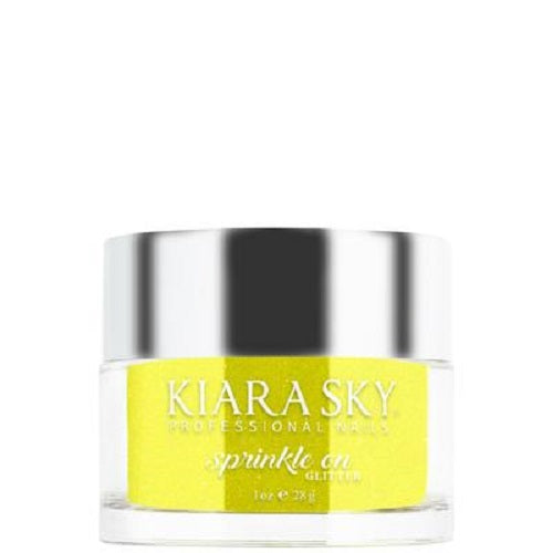 Kiara Sky Glitter Powder - SP279 Lemoncake 1 oz