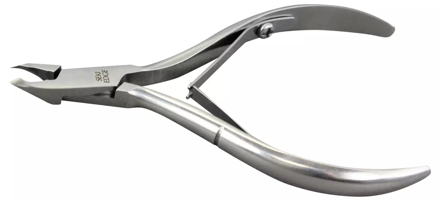 Seki Edge SS-306 1/4 Jaw Cuticle Nipper with Protective Cover