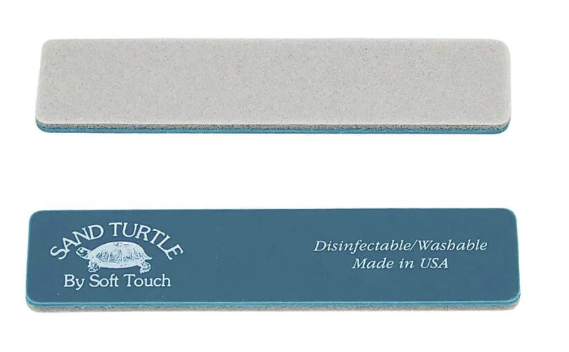 Soft Touch - Nail File - Teal Sand Turtle Sponge 120 (3 Pcs)