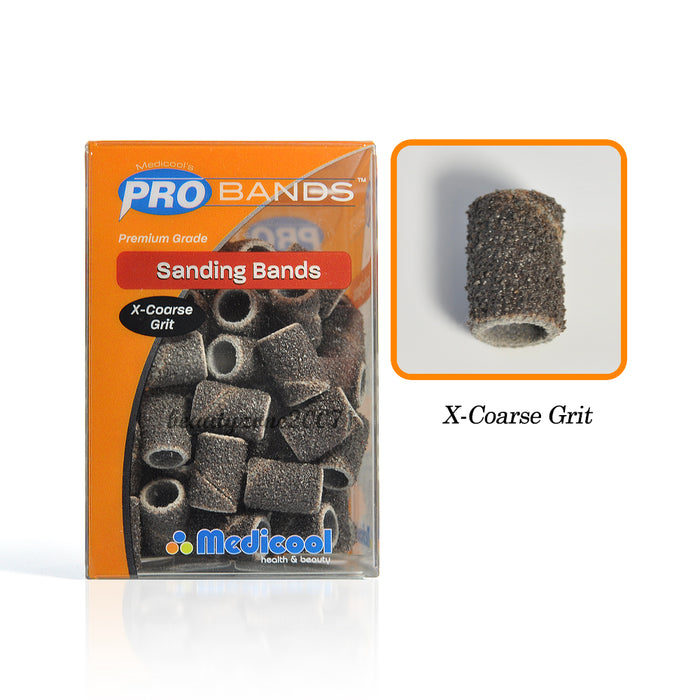 Medicool - Sanding Bands - X-Coarse Grit 100 pcs