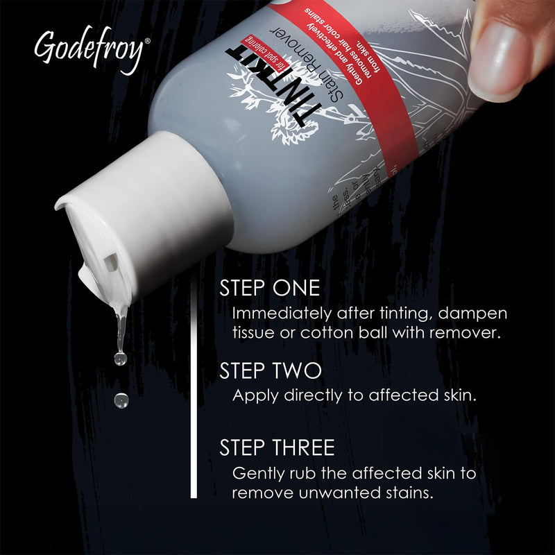 Godefroy - Quitamanchas de tinte para el cabello 118 ml 