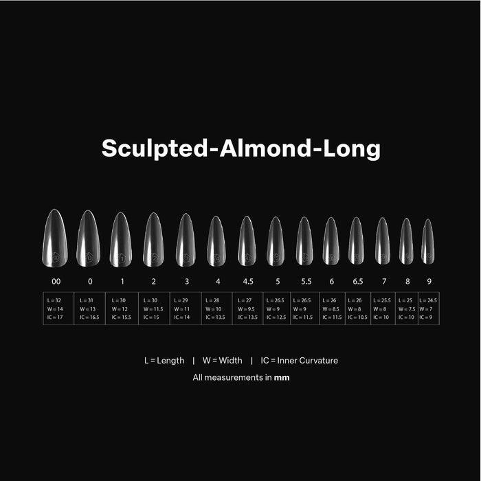 Apres - Gel-X - Sculpted Almond Long (600Pcs)