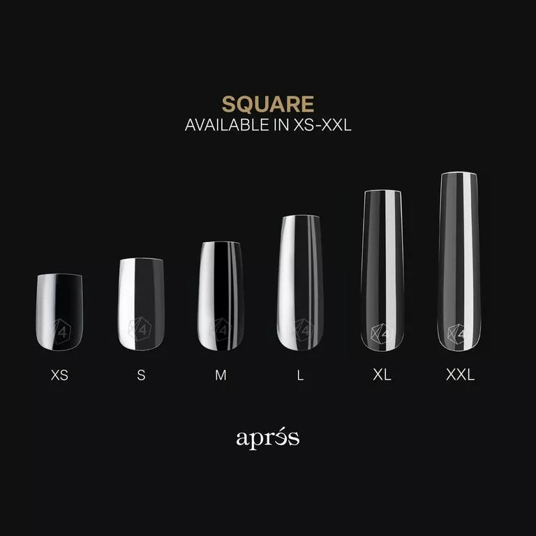 Apres - Gel-X Tips - Sculpted Square XX-Long (420 Pcs)