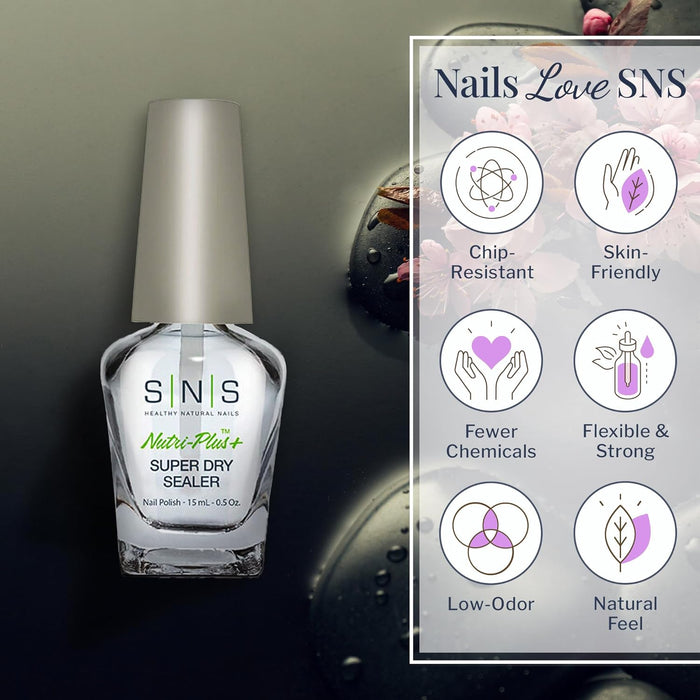 SNS Dip Powder - Sealer Dry 0.5 oz