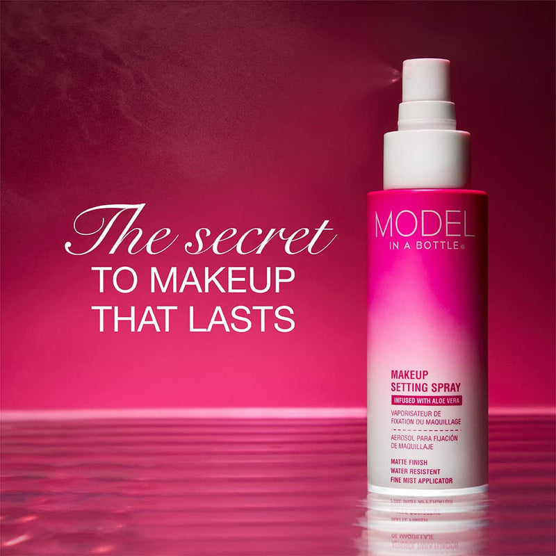Model in a Bottle - Prebase de maquillaje en spray fijador original 96 ml 