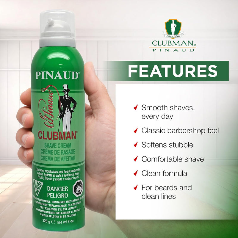 Clubman Pinaud - Laca para el cabello Supreme sin aerosol 237 ml
