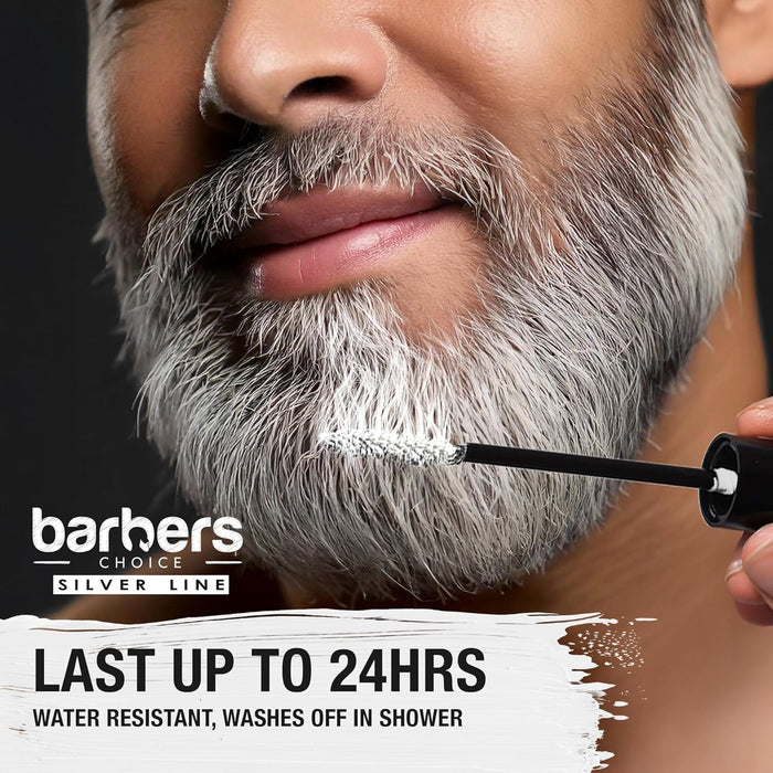 Godefroy - Silver Fox Arctic White Brush on Beard Color
