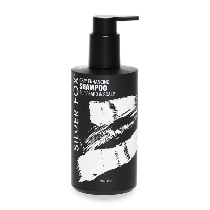 Silver Fox - Beard and Scalp Shampoo For Gray Hair 9.5 oz