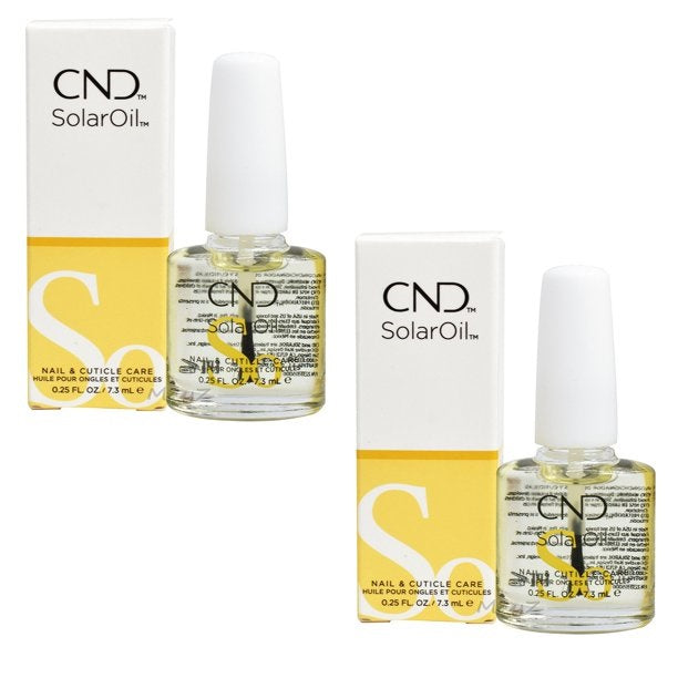 CND - Aceite Solar 0.25 oz (Paquete de 2)