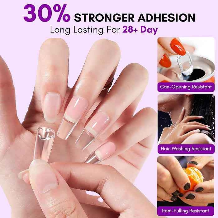 DND - Solid Nail Gel - Clear 2.12 oz
