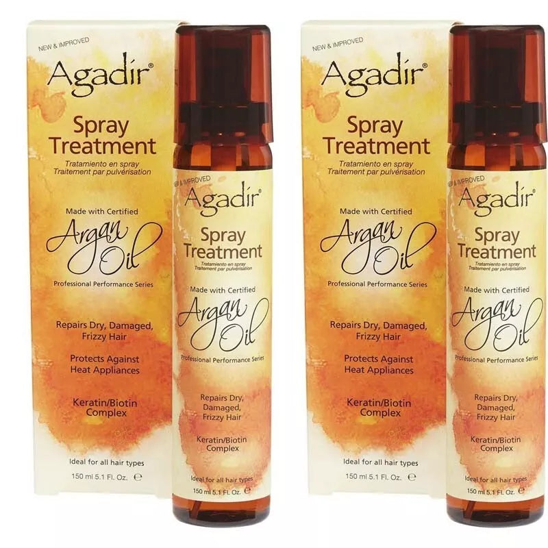 Agadir - Argan Oil Spray Treatment 5.1 fl oz 150 mL (2 Pack)
