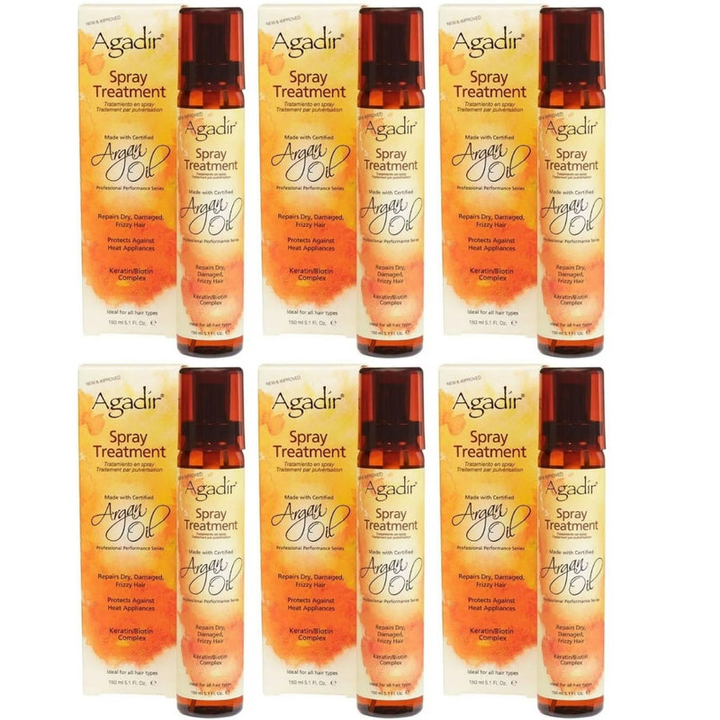 Agadir - Argan Oil - Spray Treatment 5.1 oz (6 Pack)