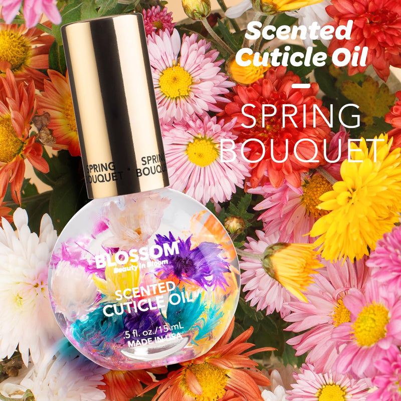 Blossom - Cuticle Oil - Spring Bouquet 0.5 oz (2 Pack)