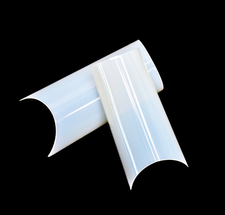 Puntas de uñas cuadradas NSI Precision Plus, 200 unidades (Natural)