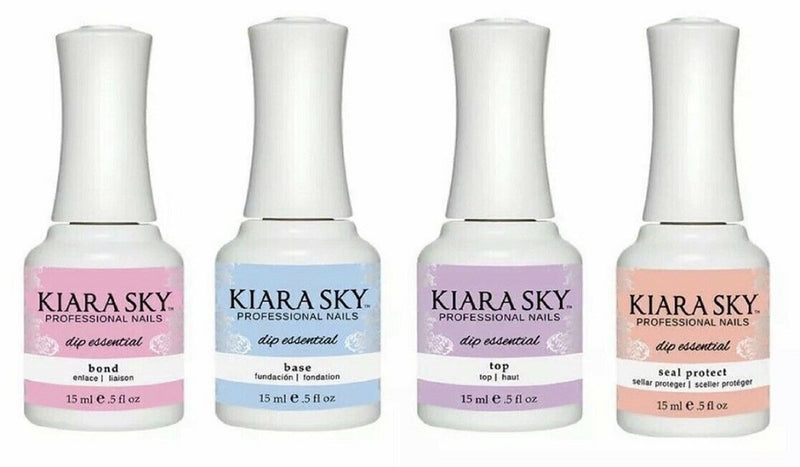 Kiara Sky - Dip Liquid - Bond + Base + Seal Protect + Top 0.5 oz/ea