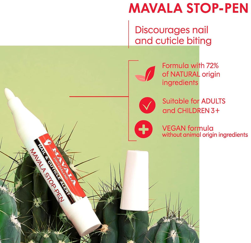 Mavala - Stop - Pen - Nail Biting Deterrent - 0.15 oz