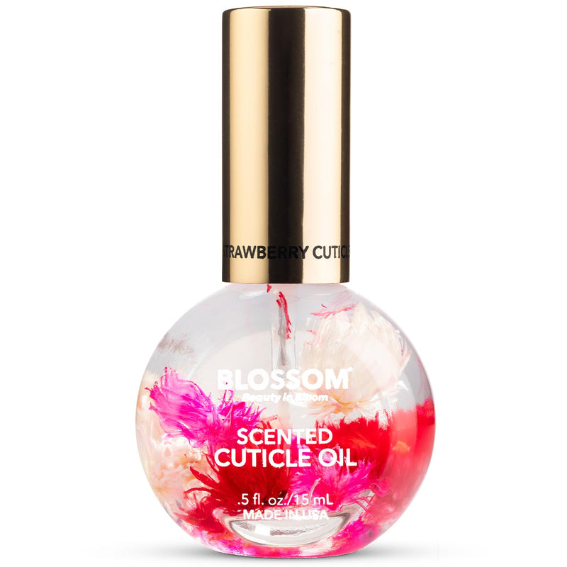 Blossom - Cuticle Oil - Strawberry 0.5 oz (2 Pack)