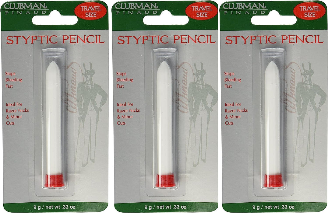 Clubman - Styptic Pencil 0.33 oz (3 Pack)