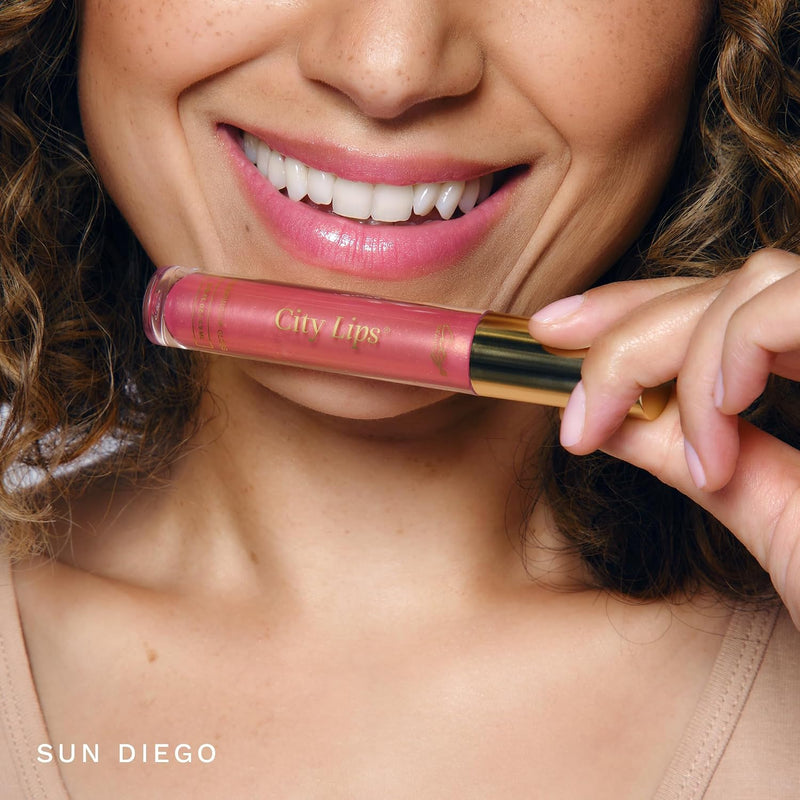 City Beauty - Hyaluronic Acid - Lips Plumping - Lip Gloss - Sun Diego