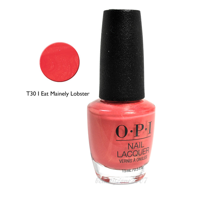 OPI Nail Lacquer T30 I Eat Mainely Lobster