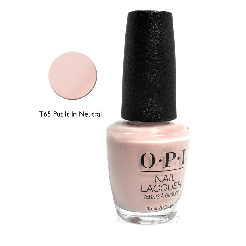 Esmalte de uñas OPI - T65 Put It In Neutral 0.5 fl oz