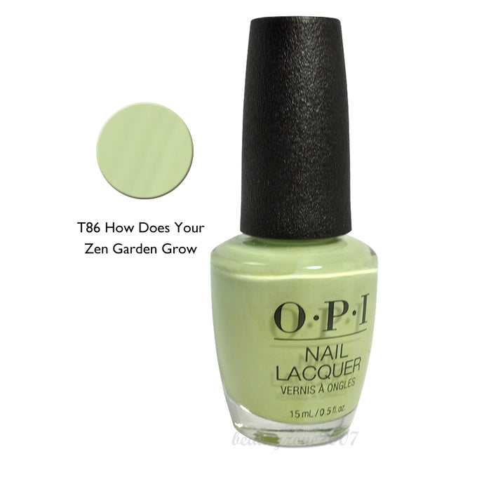 OPI Nail Lacquer T86 How Does Your Zen Garden Grow