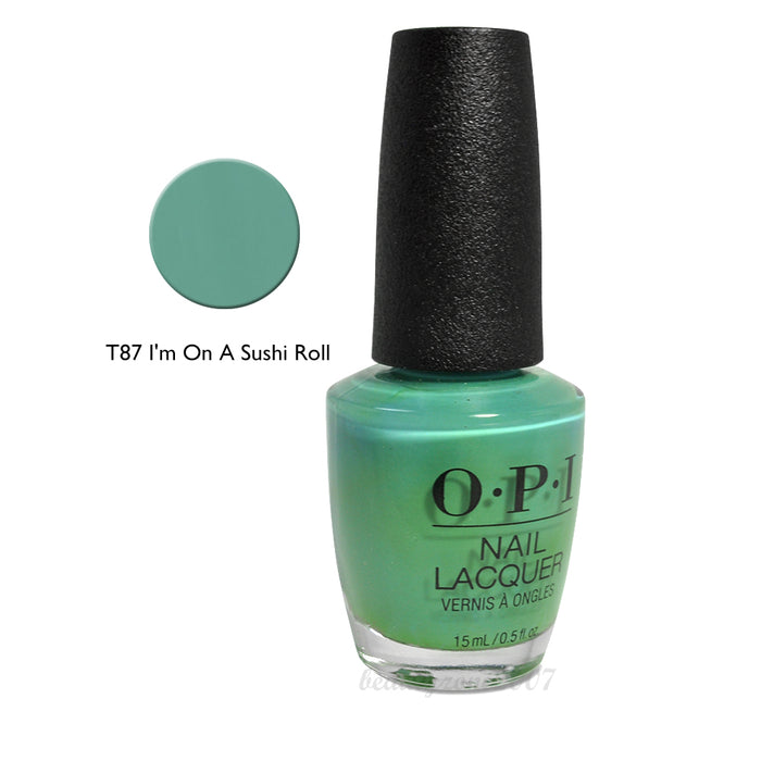 OPI Nail Lacquer T87 I'm On a Sushi Roll 0.5oz