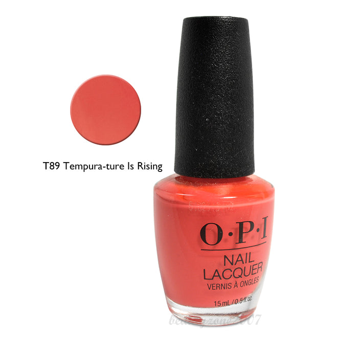 OPI Nail Lacquer T89 Tempura-ture is Rising!